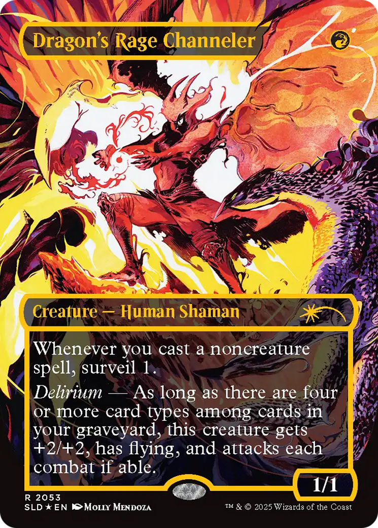 Dragon's Rage Channeler (2053) (Raised Foil) [Secret Lair Drop Series] | I Want That Stuff Brandon