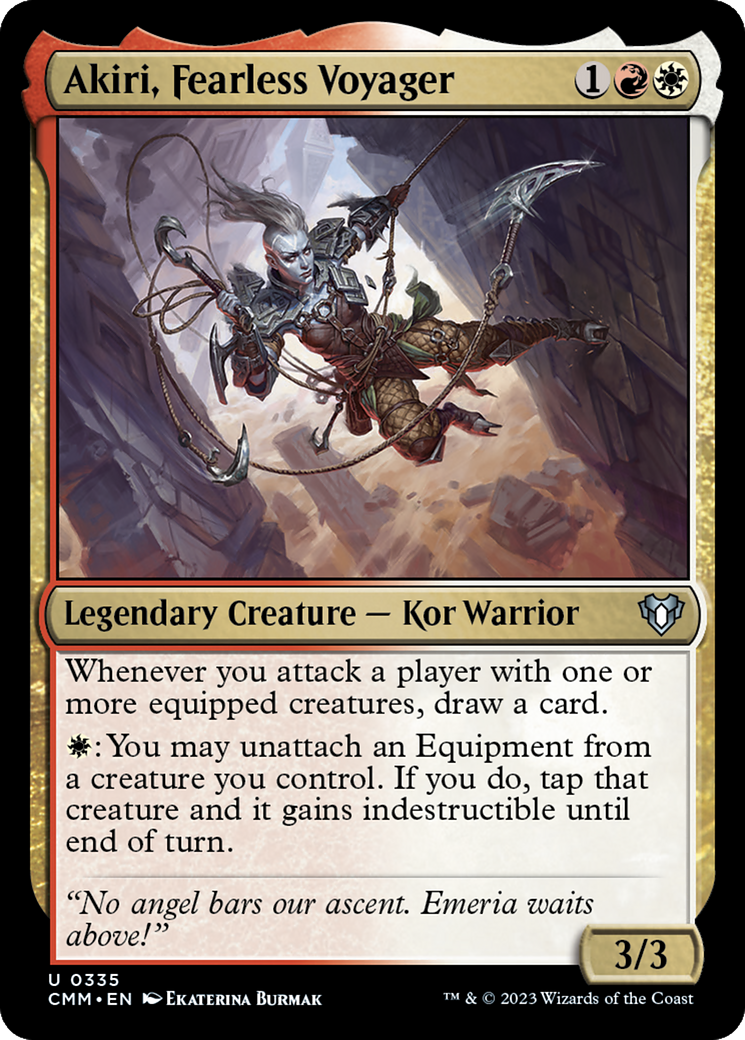 Akiri, Fearless Voyager [Commander Masters] | I Want That Stuff Brandon