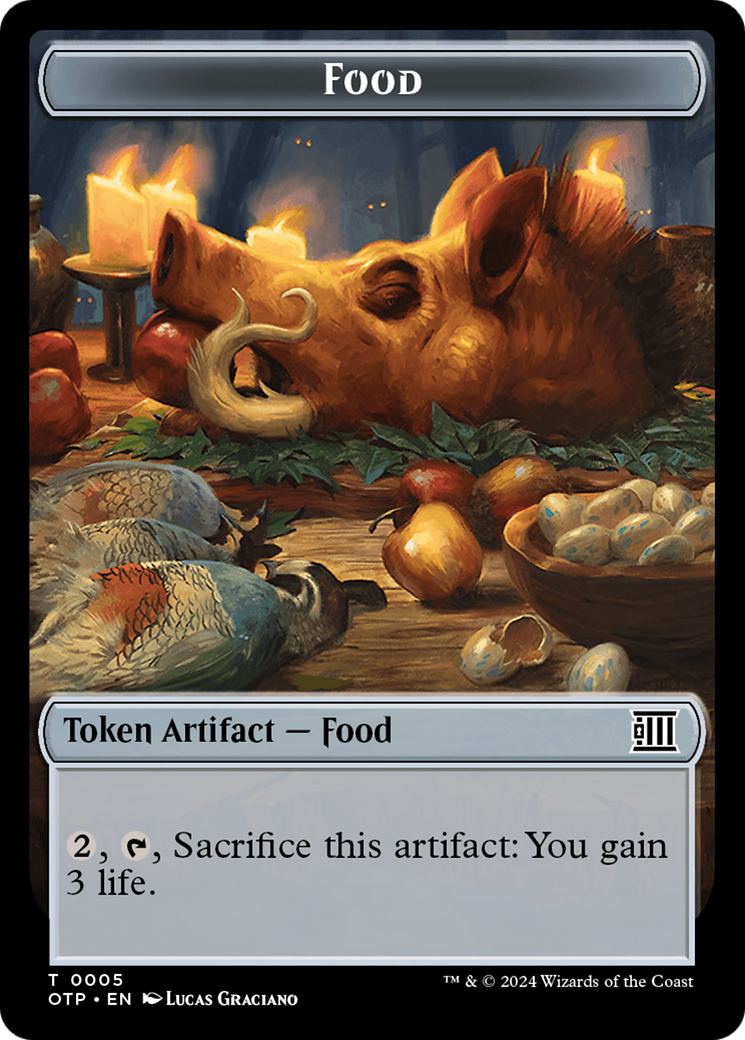 Food Token [Outlaws of Thunder Junction: Breaking News Tokens] | I Want That Stuff Brandon