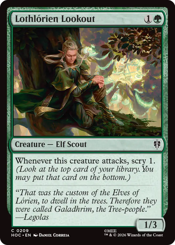 Lothlorien Lookout [The Hobbit: Eternal-Legal] | I Want That Stuff Brandon