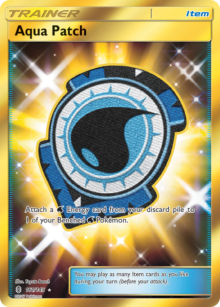 Aqua Patch (161/145) [Sun & Moon: Guardians Rising] | I Want That Stuff Brandon