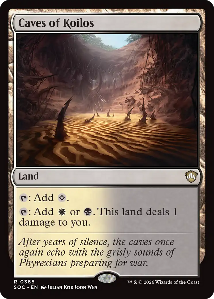 Caves of Koilos [Secrets of Strixhaven Commander] | I Want That Stuff Brandon