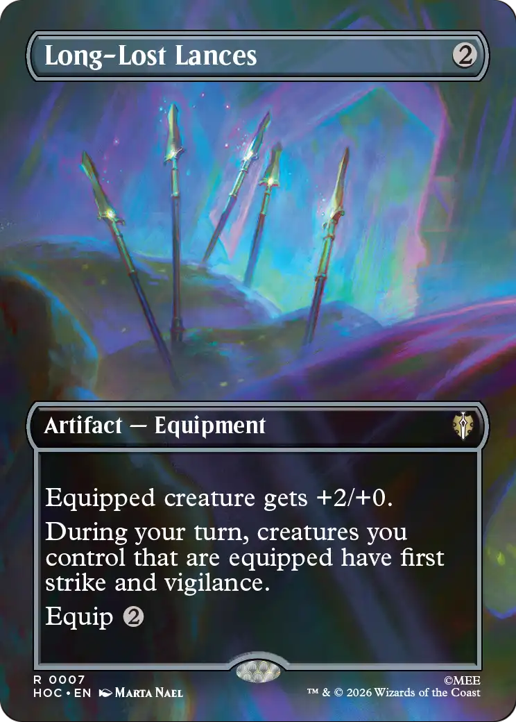 Long-Lost Lances (Borderless) [The Hobbit: Eternal-Legal] | I Want That Stuff Brandon