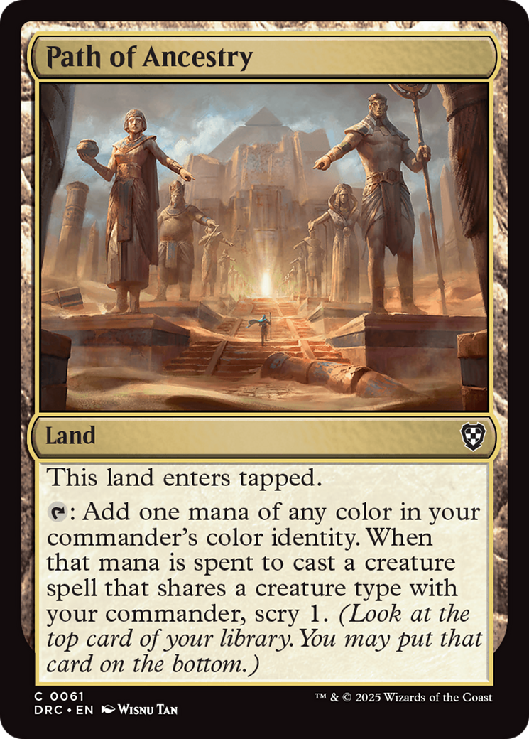 Path of Ancestry [Aetherdrift Commander] | I Want That Stuff Brandon