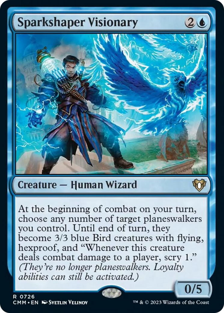 Sparkshaper Visionary [Commander Masters] | I Want That Stuff Brandon