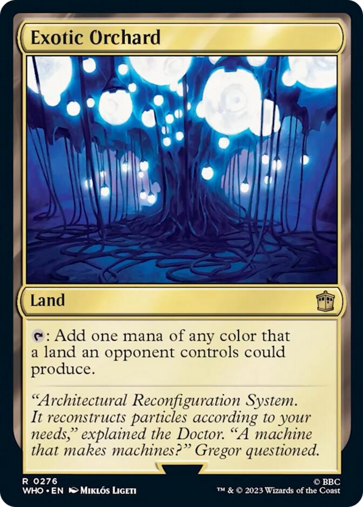 Exotic Orchard [Doctor Who] | I Want That Stuff Brandon