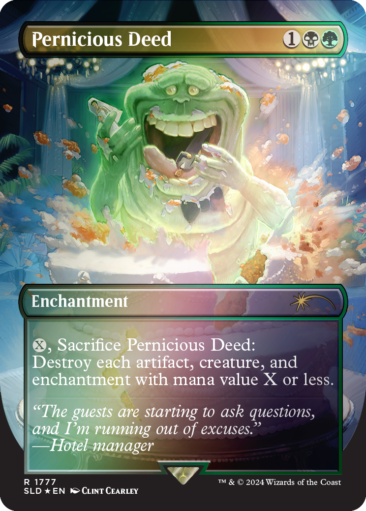 Pernicious Deed (Rainbow Foil) [Secret Lair Drop Series] | I Want That Stuff Brandon
