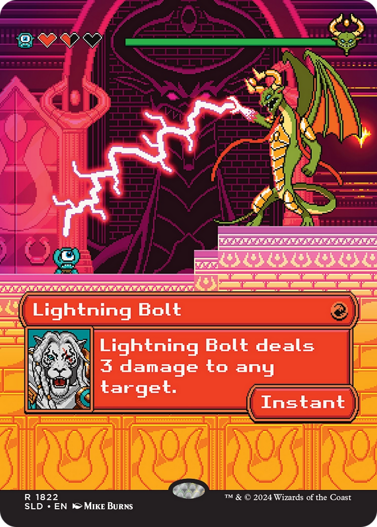 Lightning Bolt (1822) [Secret Lair Drop Series] | I Want That Stuff Brandon
