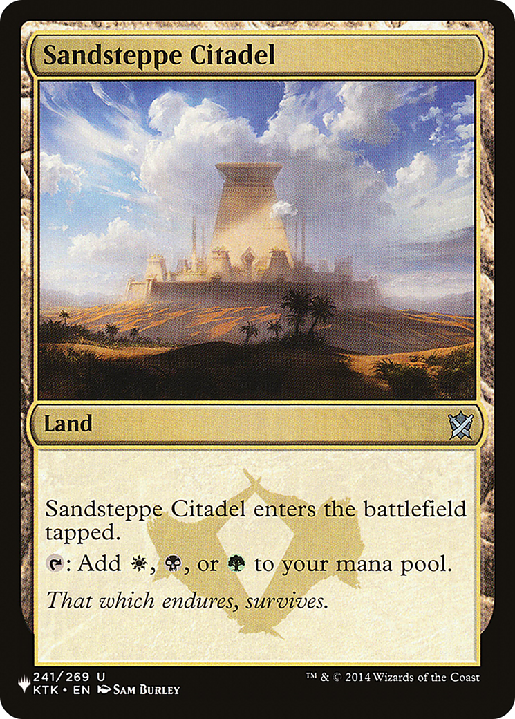 Sandsteppe Citadel [Secret Lair: From Cute to Brute] | I Want That Stuff Brandon
