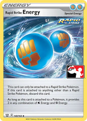 Rapid Strike Energy (140/163) [Prize Pack Series Two] | I Want That Stuff Brandon