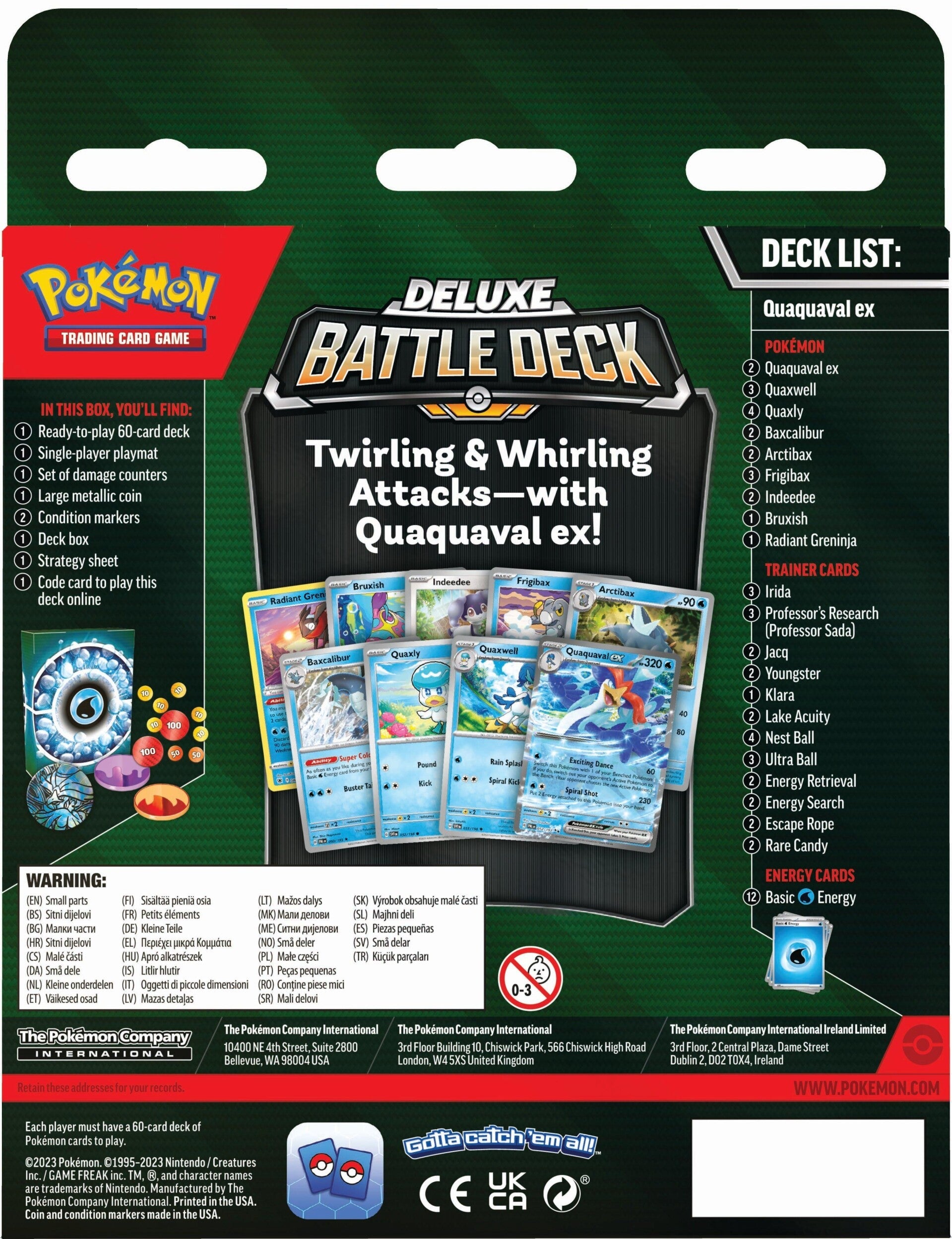 Deluxe Battle Deck (Quaquaval ex) | I Want That Stuff Brandon