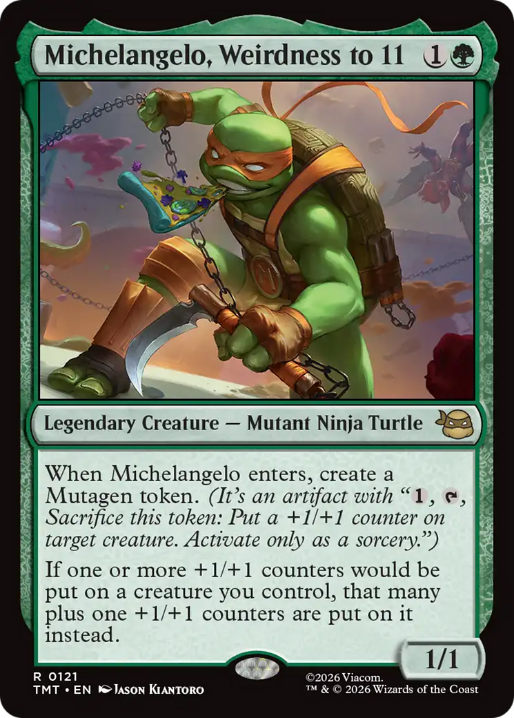Michelangelo, Weirdness to 11 [Teenage Mutant Ninja Turtles] | I Want That Stuff Brandon
