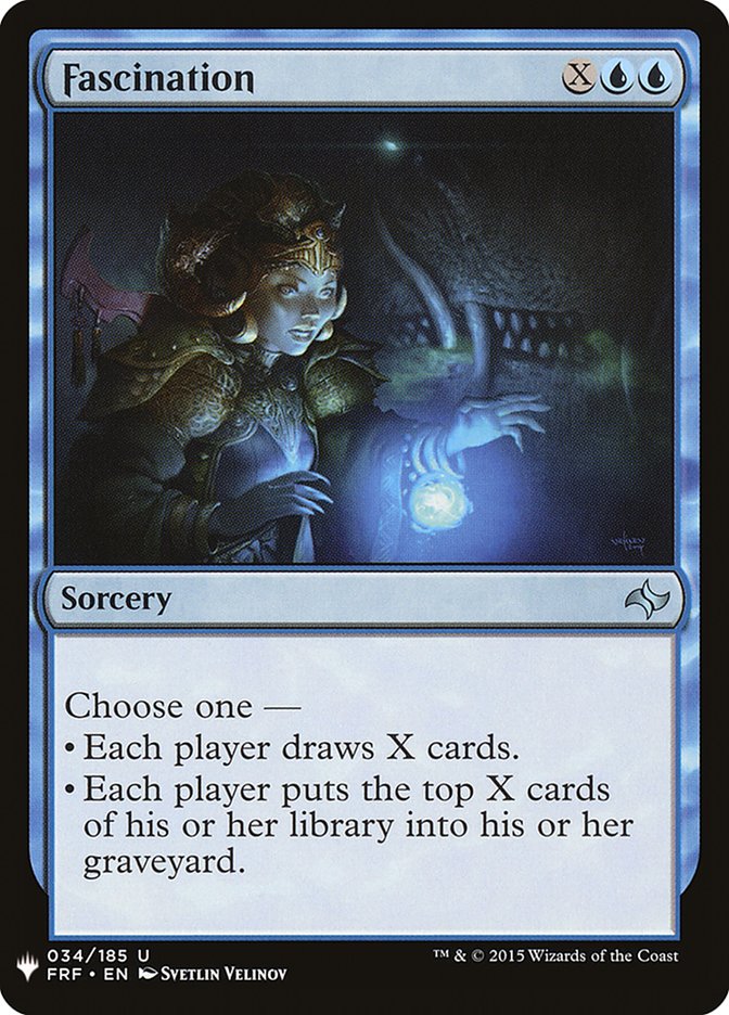 Fascination [Mystery Booster] | I Want That Stuff Brandon