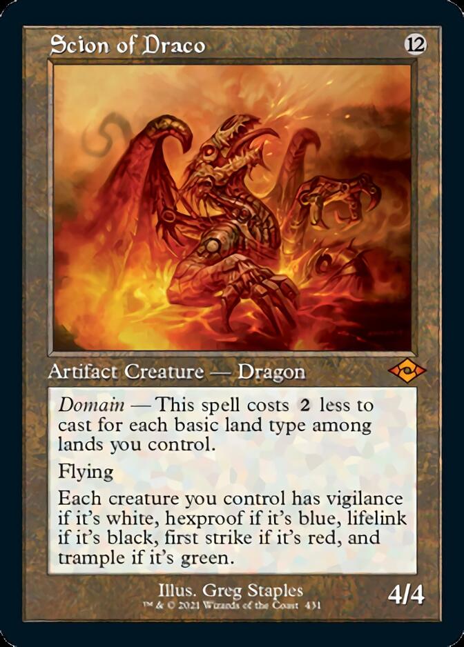 Scion of Draco (Retro) [Modern Horizons 2] | I Want That Stuff Brandon