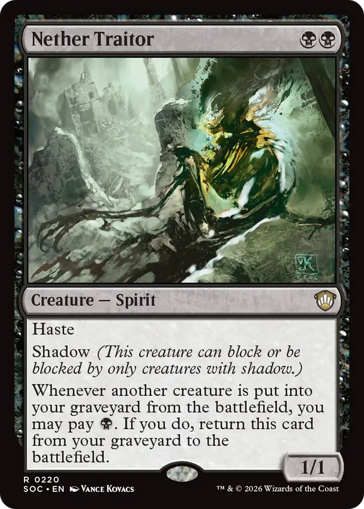 Nether Traitor [Secrets of Strixhaven Commander] | I Want That Stuff Brandon