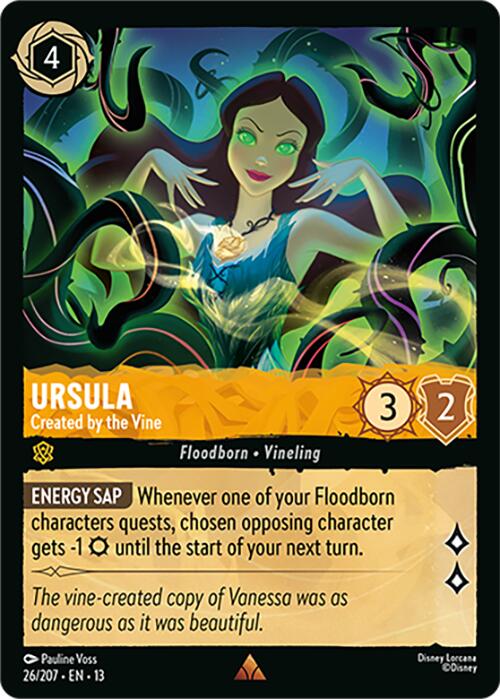 Ursula - Created by the Vine (26/204) [Attack of the Vine!] | I Want That Stuff Brandon