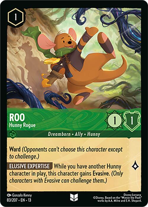 Roo - Hunny Rogue (83/204) [Attack of the Vine!] | I Want That Stuff Brandon