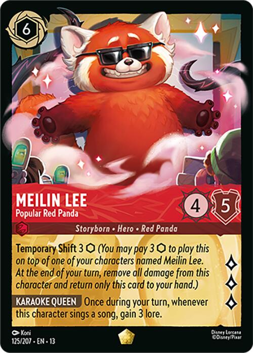 Meilin Lee - Popular Red Panda (125/204) [Attack of the Vine!] | I Want That Stuff Brandon