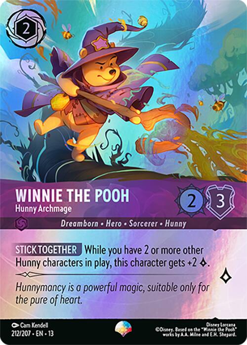 Winnie the Pooh - Hunny Archmage (Epic) (212/204) [Attack of the Vine!] | I Want That Stuff Brandon