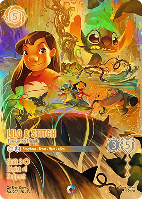 Lilo & Stitch - Fun-Loving Friends (Iconic) (244/204) [Attack of the Vine!] | I Want That Stuff Brandon