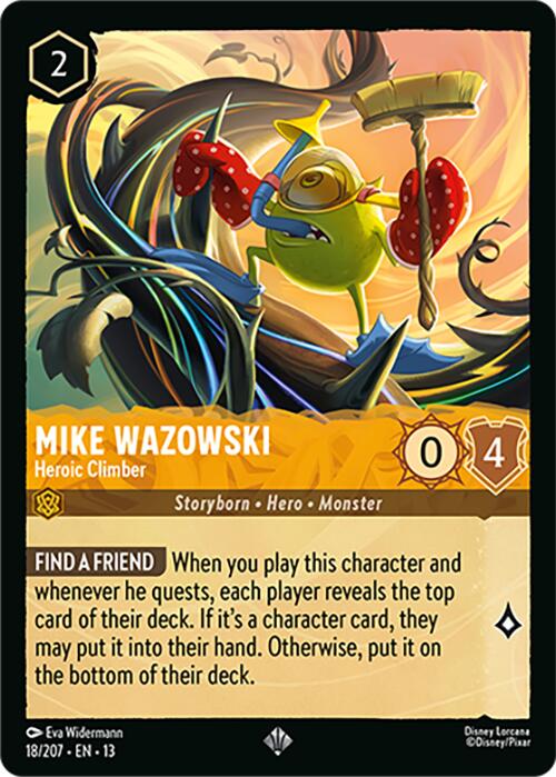 Mike Wazowski - Heroic Climber (18/204) [Attack of the Vine!] | I Want That Stuff Brandon