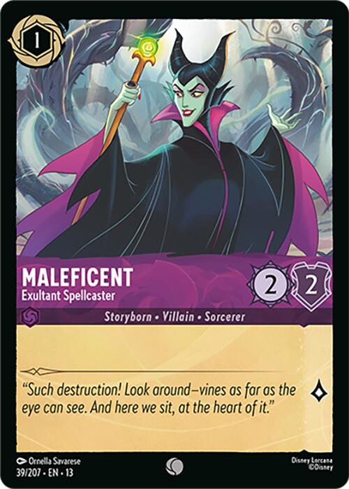 Maleficent - Exultant Spellcaster (39/204) [Attack of the Vine!] | I Want That Stuff Brandon