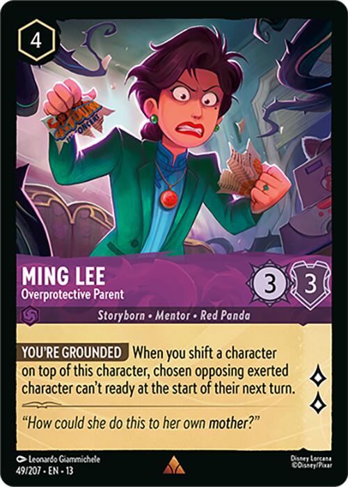 Ming Lee - Overprotective Parent (49/204) [Attack of the Vine!] | I Want That Stuff Brandon