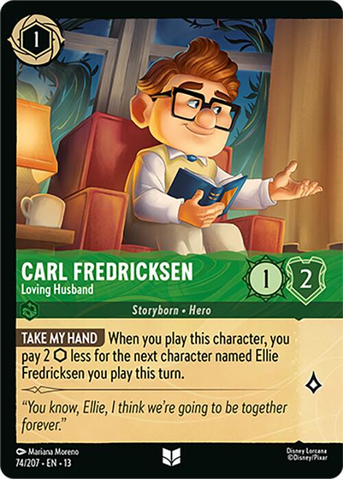 Carl Fredricksen - Loving Husband (Foil) (74/204) [Attack of the Vine!] | I Want That Stuff Brandon
