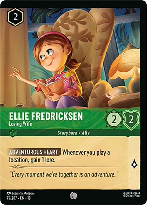 Ellie Fredricksen - Loving Wife (Foil) (75/204) [Attack of the Vine!] | I Want That Stuff Brandon