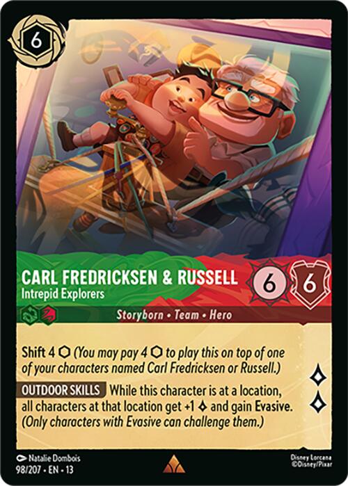 Carl Fredricksen & Russell - Intrepid Explorers (98/204) [Attack of the Vine!] | I Want That Stuff Brandon