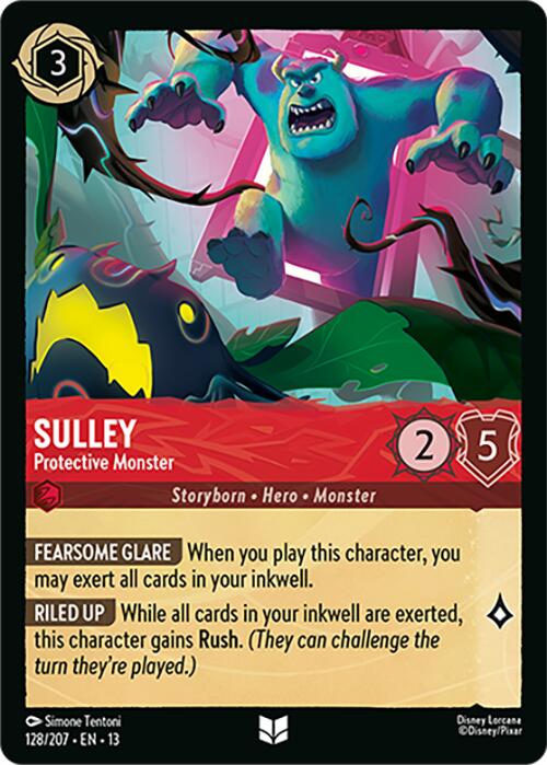 Sulley - Protective Monster (128/204) [Attack of the Vine!] | I Want That Stuff Brandon