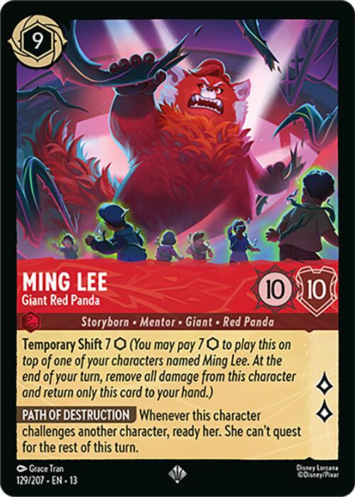 Ming Lee - Giant Red Panda (129/204) [Attack of the Vine!] | I Want That Stuff Brandon