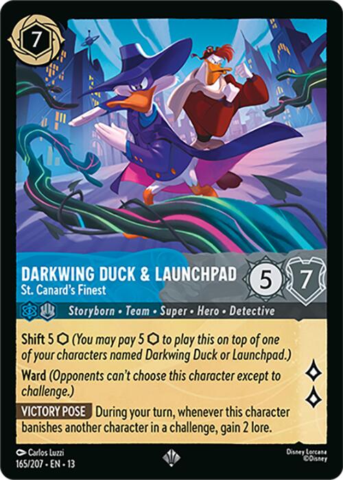 Darkwing Duck & Launchpad - St. Canard's Finest (165/204) [Attack of the Vine!] | I Want That Stuff Brandon