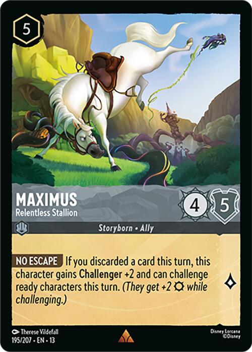 Maximus - Relentless Stallion (195/204) [Attack of the Vine!] | I Want That Stuff Brandon