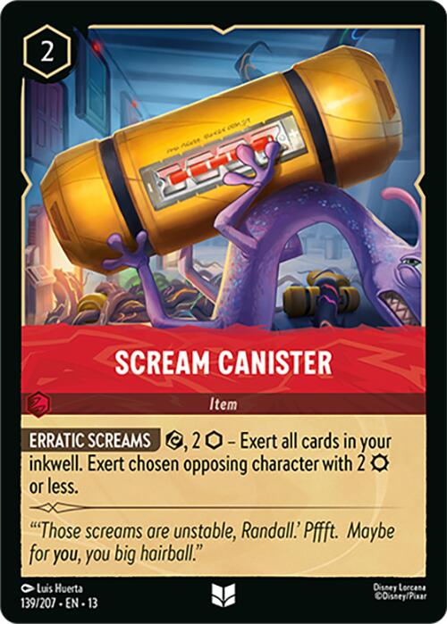 Scream Canister (139/204) [Attack of the Vine!] | I Want That Stuff Brandon