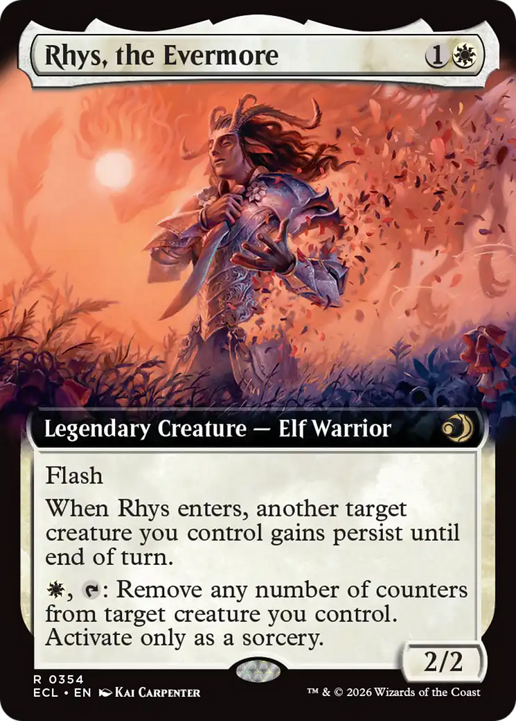 Rhys, the Evermore (Extended Art) [Lorwyn Eclipsed] | I Want That Stuff Brandon