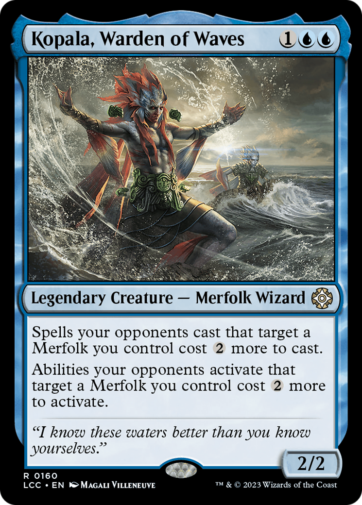 Kopala, Warden of Waves [The Lost Caverns of Ixalan Commander] | I Want That Stuff Brandon