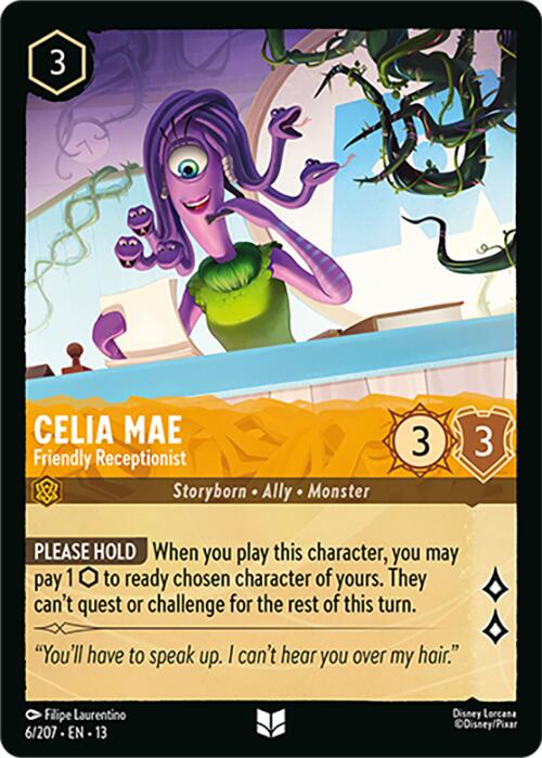 Celia Mae - Friendly Receptionist (6/204) [Attack of the Vine!] | I Want That Stuff Brandon