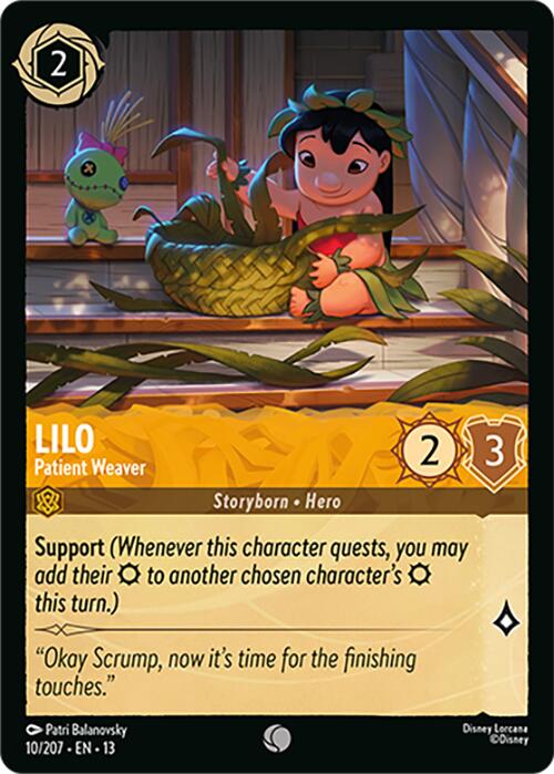Lilo - Patient Weaver (10/204) [Attack of the Vine!] | I Want That Stuff Brandon