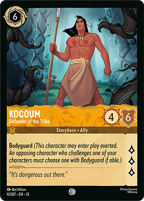 Kocoum - Defender of the Tribe (11/204) [Attack of the Vine!] | I Want That Stuff Brandon