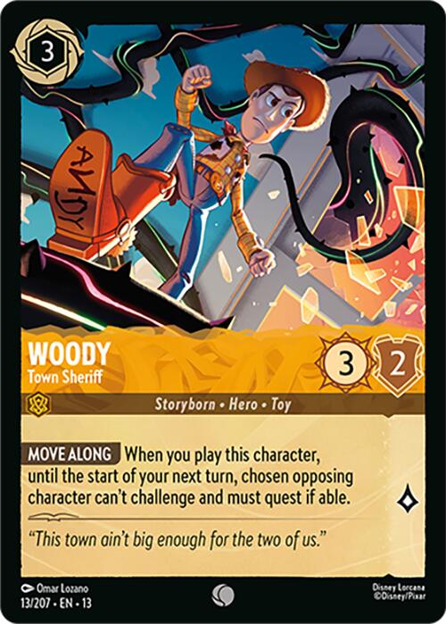 Woody - Town Sheriff (13/204) [Attack of the Vine!] | I Want That Stuff Brandon