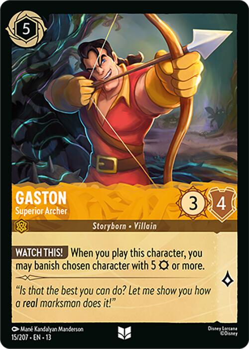 Gaston - Superior Archer (15/204) [Attack of the Vine!] | I Want That Stuff Brandon