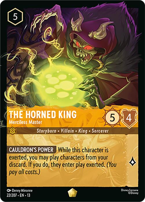 The Horned King - Merciless Master (22/204) [Attack of the Vine!] | I Want That Stuff Brandon