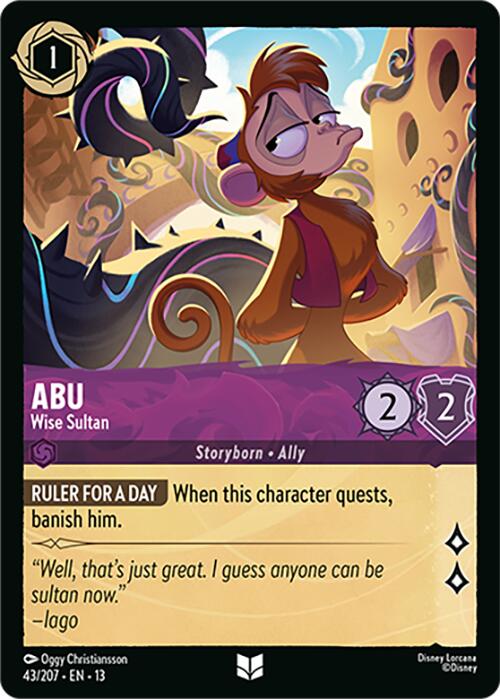 Abu - Wise Sultan (43/204) [Attack of the Vine!] | I Want That Stuff Brandon