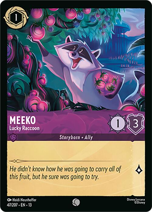 Meeko - Lucky Raccoon (47/204) [Attack of the Vine!] | I Want That Stuff Brandon