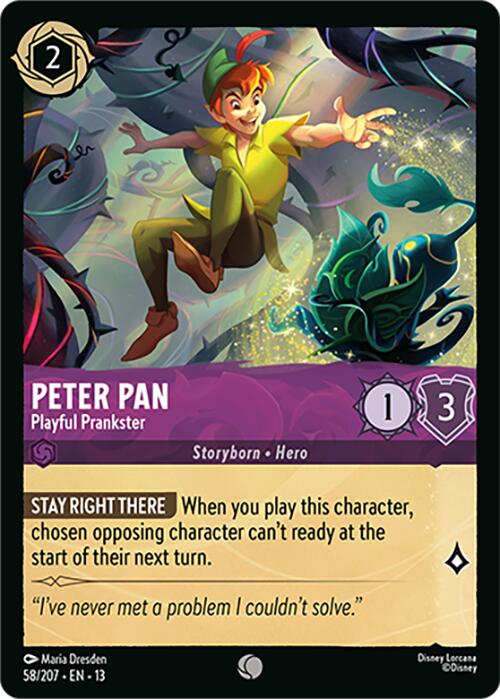 Peter Pan - Playful Prankster (58/204) [Attack of the Vine!] | I Want That Stuff Brandon