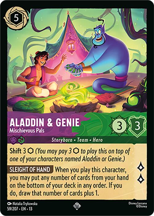 Aladdin & Genie - Mischievous Pals (59/204) [Attack of the Vine!] | I Want That Stuff Brandon