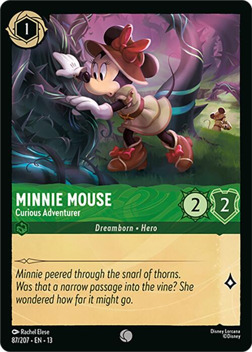 Minnie Mouse - Curious Adventurer (87/204) [Attack of the Vine!] | I Want That Stuff Brandon