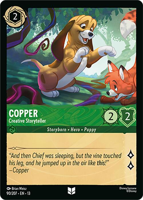 Copper - Creative Storyteller (90/204) [Attack of the Vine!] | I Want That Stuff Brandon