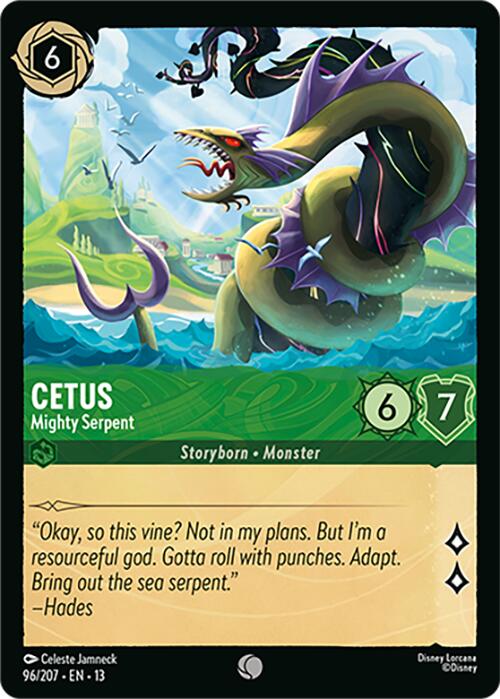 Cetus - Mighty Serpent (96/204) [Attack of the Vine!] | I Want That Stuff Brandon
